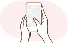 プリントしたい画像を用意します。Webアプリ内で撮影もできます。